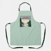 Aspen Skier | Colorado Schürze (Vorderseite)