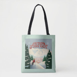 Aspen Skier   Colorado Tasche