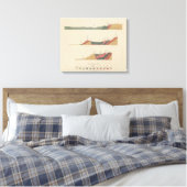 Aspen-Sonderblatt Leinwanddruck (Insitu (Schlafzimmer))