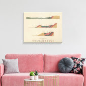 Aspen-Sonderblatt Leinwanddruck (Insitu (Wohnzimmer))