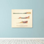 Aspen-Sonderblatt Leinwanddruck (Insitu (Holzboden))