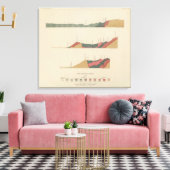 Aspen-Sonderblatt Leinwanddruck (Insitu (Wohnzimmer))