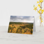 Aspen Sunset Karte (Gelbe Blume)