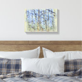 Aspen Tree Foto Leinwand (Insitu (Schlafzimmer))