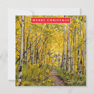 Aspen Tree Holiday oder Ocassion Greeting Card Feiertagskarte