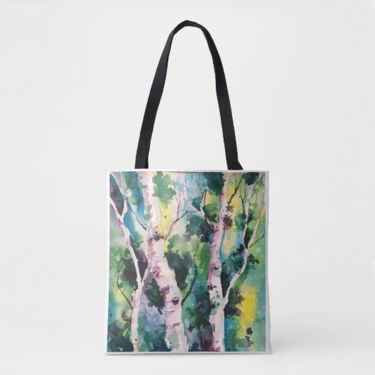 Aspen Tree Tote Bag Tasche (Vorderseite)