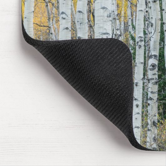 Aspen Tree Trunks | Aspen, Colorado Mousepad (Ecke)