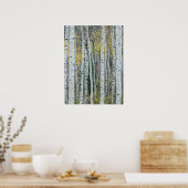 Aspen Tree Trunks | Aspen, Colorado Poster (Küche)