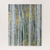 Aspen Tree Trunks | Aspen, Colorado Puzzle (Vertikal)