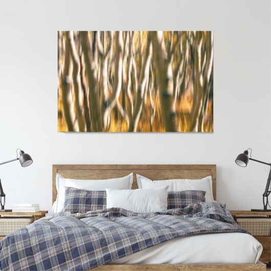 Aspen Trees Abstrakt Leinwanddruck (Insitu (Schlafzimmer))