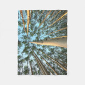 Aspen Trunks und Blätter, Yukon Fleecedecke (Vorderseite)