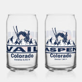 Aspen und Vail Colorado Dosenglas (Rückseite)