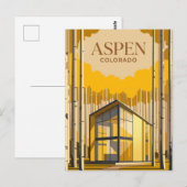 Aspen USA Postkarte (Vorne/Hinten)