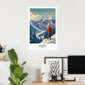 Aspen-Wandkunst 1 Poster (Heimbüro)