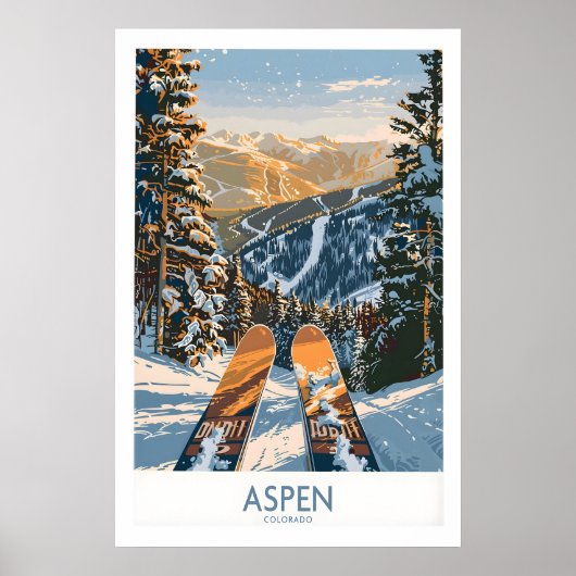 Aspen-Wandkunstposter 1 Poster (Vorne)