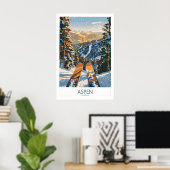 Aspen-Wandkunstposter 1 Poster (Heimbüro)