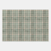Aspen Winter Kariert Wrapping Paper Sheets Geschenkpapier Set (Vorderseite)