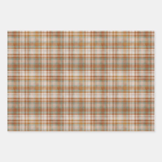 Aspen Winter Kariert Wrapping Paper Sheets Geschenkpapier Set (Vorderseite 3)