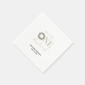 ASPEN Winter ONEderland Paper Napkins Serviette (Ecke)