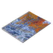 Aspenbäume in Herbstfarben, Bighorngebirge, Notizblock (Linke Seite)