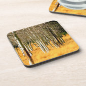 Aspenbäume Untersetzer (Linke Seite)