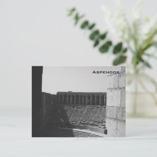 Aspendos Postkarte (Stehend Vorderseite)