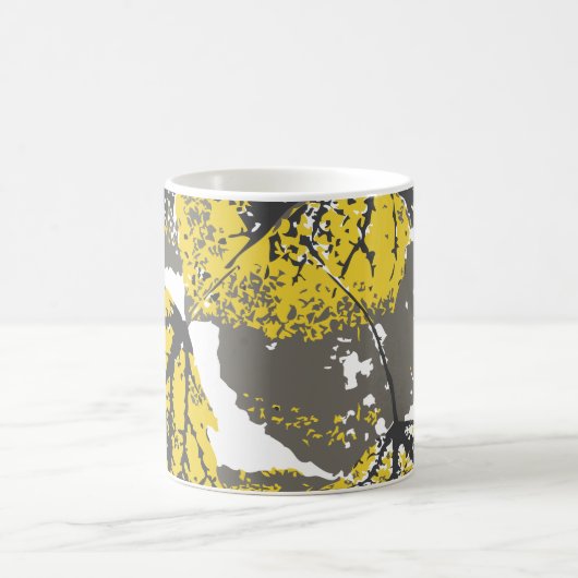 aspene Blätter Kaffeetasse (Mittel)