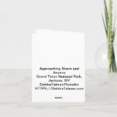 Aspens Note Card (Rückseite)