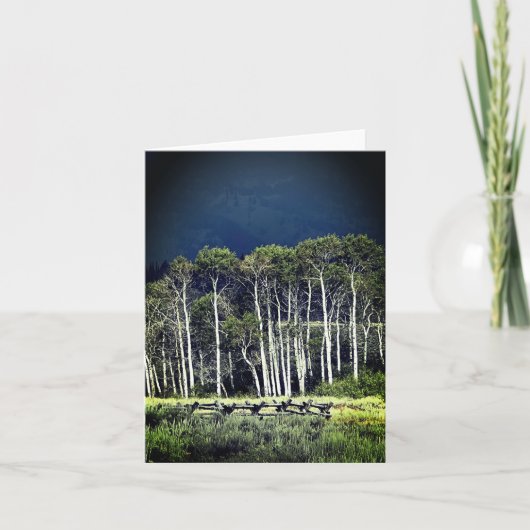 Aspens Note Card (Vorderseite)