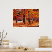 Aspens of Colorado in Beautiful Autumn Splendor Poster (Küche)