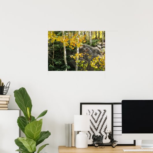 Aspens Poster (Heimbüro)