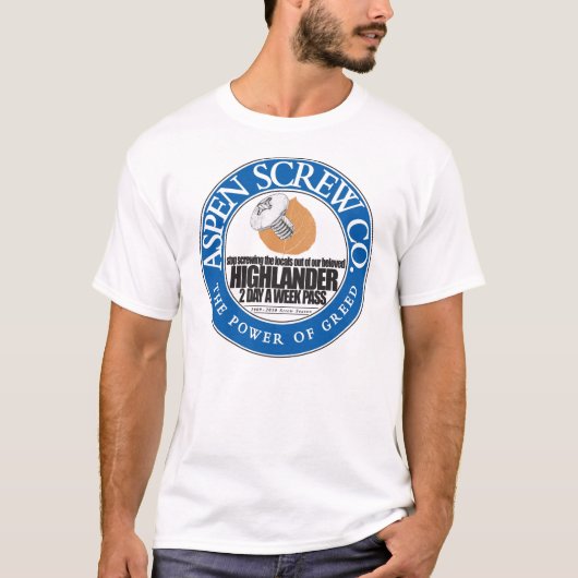 AspenScrewCoFront T-Shirt (Vorderseite)