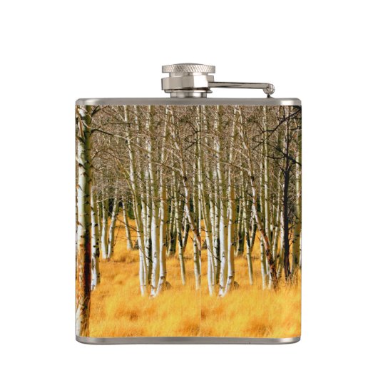 Aspenwaldflasche Flachmann (Rückseite)