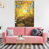 Aspenweg Leinwanddruck (Insitu (Wohnzimmer))