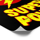 Asperger ist meine Superkraft Poster (Ecke)