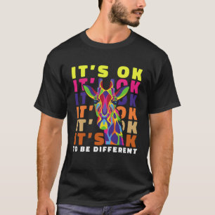 Asperger-Syndrom ES IST OK ANDERS ZU SEIN Autismus T-Shirt