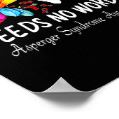 Asperger-Syndrom Poster (Ecke)