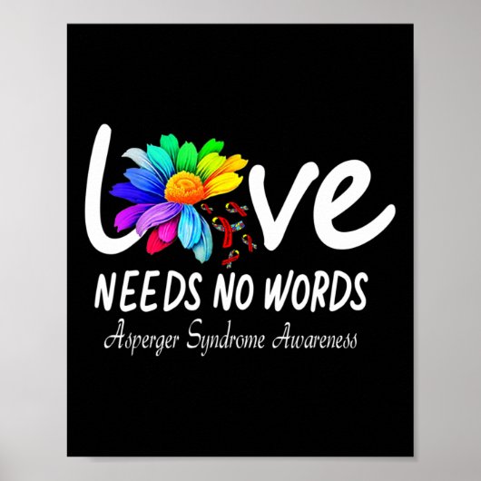 Asperger-Syndrom Poster (Vorne)