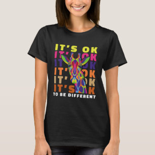 Asperger-Syndrom SEIN OK, UM ANDERE Autismus Cr T-Shirt