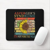 Asperger-Syndrom Warrior Mousepad (Mit Mouse)