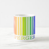 Aspergers Code Kaffeetasse (Mittel)