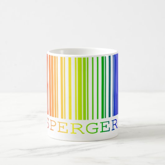 Aspergers Code Kaffeetasse (Mittel)