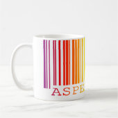 Aspergers Code Kaffeetasse (Links)