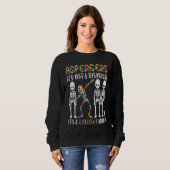 Aspergers is not a disability it's a different abi sweatshirt (Vorne ganz)
