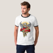 Aspergers Syndrom-Dolch T-Shirt (Vorne ganz)