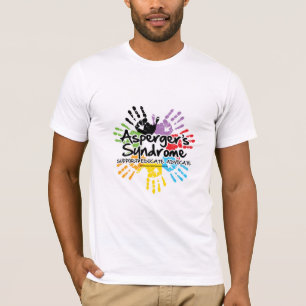 Aspergers Syndrom Handprint T-Shirt