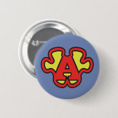 Aspergers-Syndrom SuperASPIE jigsaw my Superpower Button (Vorne & Hinten)