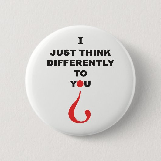 Aspergers Syndrome Awareness außerhalb des Box-Abz Button (Vorderseite)