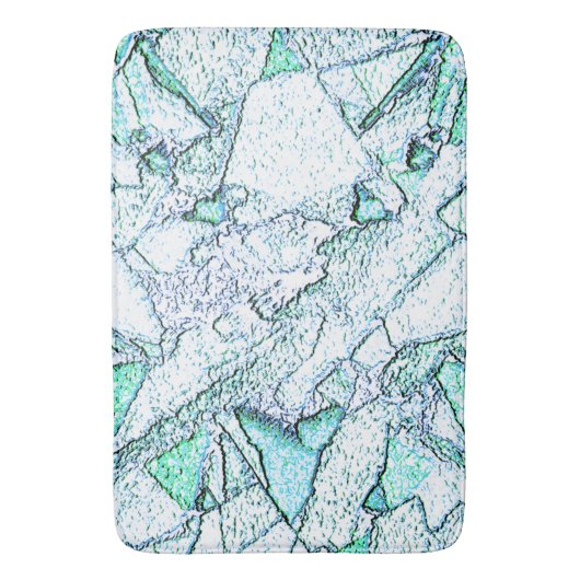 Áspero como rocha, num misto de ciano e menta badematte (Vorderseite Vertikal)