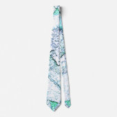 Aspero como rocha, num misto de ciano e menta krawatte (Vorderseite)